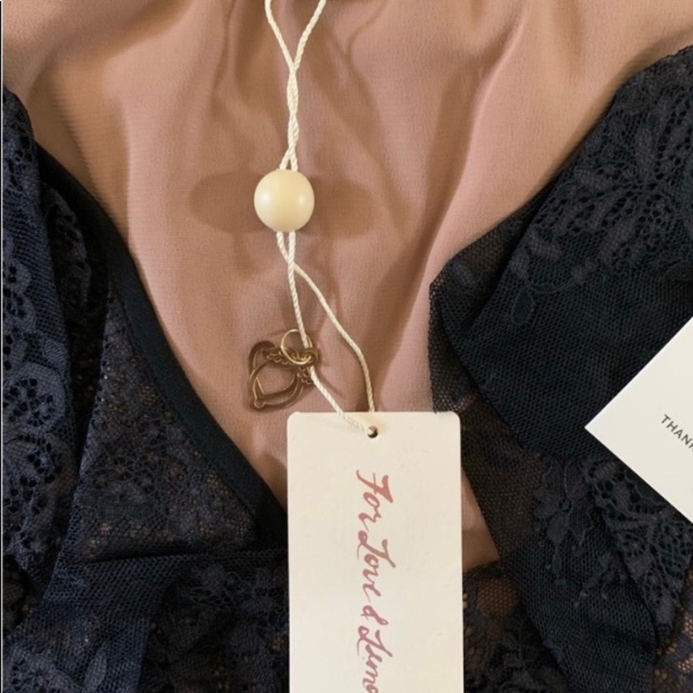 NWT For Love and Lemons Daphne Wrap Dress. - Picture 5 of 6